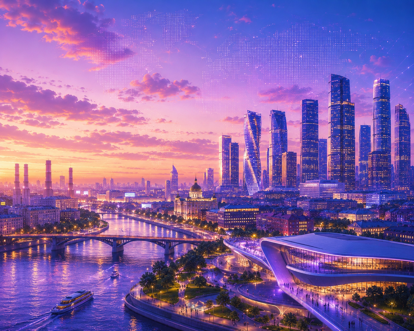 Москва — место проведения II Глобального цифрового форума